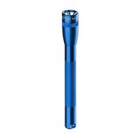 Maglite M3A116 Mini Maglite 2 Cell AAA Blue Mag Flashlight w/ Clip & Batteries