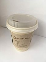 World Centric Compostable Tree Free Coffee Cup Combo 8 Ounce Cup, Lid and Sleeve (500 Sets : 1500 Units)