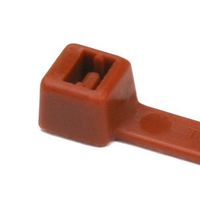 Hellermann Tyton T50L1STNLM4 High Temp Tie, 15.35" Long, 50lb Tensile Strength, PA46, Brown (Pack of 1000)