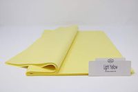 Light Baby Yellow - Tissue Paper - 96 Sheets - 15 Inch x 20 Inch - for Gift Bags, Gift Wrap, Paper Flower, Party Decoration, Pom Poms - Premium Quality | Colors of Rainbow