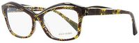 Alain Mikli A03042 E013 Mens Brown/Black Chevron 54 mm Eyeglasses - Brown/Black Chevron