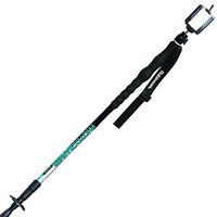 Crutches 145cm Carbon Fiber Multi-Function Photography Trekking Pole Ultra Light Three-Section Light Sturdy Green (Color : Green, Size : 66cm)