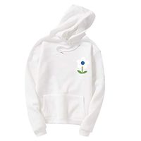 Mlilian T Shirts for Women,Womens Autumn Long Sleeve Hoodie Sweatshirt Letters Hooded Pullover Tops Blouse White