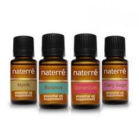Naterre 100% Pure Essential Oil Kit - Women's Collection - 5ml, 4 Pack