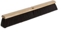 Magnolia Brush 2024 LH Line Floor Brush, Plastic Bristles, 3" Trim, 24" Length, Black (Case of 12)
