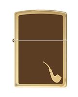 Zippo High Polish Brass Pipe Lighter