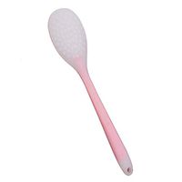 Kedelak Self Back Tapping Massage Hammer Meridian Knocking Back Massager Fitness Silicone Massage Stick Arm Back Leg Self Massage Stick Acupoint Silicone Massager Hammer for Relieve (C)