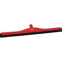Vikan 77554 Foam Rubber Polypropylene Frame Fixed Head Squeegee, 28", Red