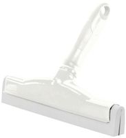 Moerman HS10W-WH 10" Handy Squeegee, White, Twin White Dura-Flex Rubber Blades, Comfort Grip Handle