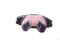dressfan Cute 3D Animal Dog Eye Mask for Sleeping Eyeshade Soft Sleeping Mask for Kids Adult Women Men