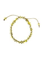 Baltic Amber Adult Adjustable Bracelet by UMAI - Pain Relief for Arthritis, Migraine, Anxiety, Carpal Tunnel (Polished Lemon)