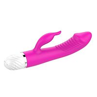 16 Vibration Modes Rabbit G Sport Vibrantor Clitorais Stimulation Quiet Stimulator for Women Couples (Rose Pink)