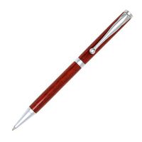 Slimline Twist Pen - Brushed Satin - Bloodwood