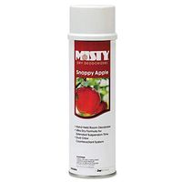 Misty A23820SA Handheld Air Sanitizer/Deodorizer, Snappy Apple, 10oz, Aerosol, 12/Carton