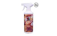 NI-712 Odor Eliminator Orange Spray (4 Bottle) Powerful air Odor Eliminator with an Amazing Fresh Orange Fragrance