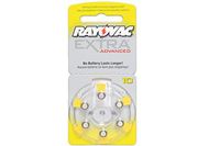 30 x Size 10 Rayovac Extra Advanced Hearing Aid Batteries …