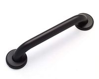 Lifeline Straight Grab Bar – Matte Black | Concealed Mount | Smooth Grip | 16 Inch