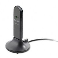 Belkin® N Wireless USB Adapter for Notebook PC ADAPTER,N WIRELESS USB,GY E81549 (Pack of2)