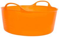 TubTrug SP15O Shallow Orange Flex Tub, 15 Liter