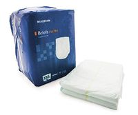 McKesson Adult Incontinent Brief, Ultra Tab Closure, Heavy Absorbency, Size XX-Large, Packaged:12 Per Bag, 4 Bags Per Case .