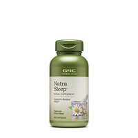 GNC Herbal Plus Natra Sleep, 100 Capsules, Supports Restful Sleep