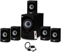 Acoustic Audio AA5172 Home Theater 5.1 Bluetooth Speaker System with USB and Optical Input