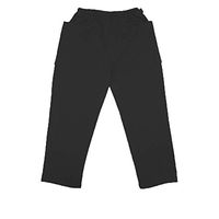 BIHIKI Incontinence Care Trousers Catheter Pants for Elderly/Ostomy Fistula Surgery Patient,Outing Pants,Heathy Care Clothes (Black, L)