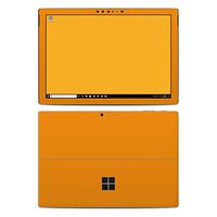 Solid State Orange Protector Skin Sticker Compatible with Microsoft Surface Pro 6 - Ultra Thin Protective Vinyl Decal wrap Cover