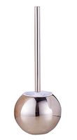 Gentle Meow Replacement Toilet Brush Stainless Steel Toilet Brush Round Silver