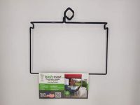 Trash-Ease-Canopy 1 inch - The Portable Trash Bag Holder- for The Canopy Tent. Great for: Camping, Tailgating, 13 Gallon Drawstring Garbage Bag Size, NO Tools Needed (Black & Black)