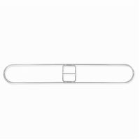HUB City Industries 3x24F 3" Standard Dust Mop Frames, 3" x 24"