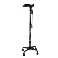 cane Aluminium Adjustable Height Lightweight Walking Stick Non Slip Led Light Telescopic Old Man Anti-Skid Stretch Lightweight Ergonomic Grip Suitable for Men and Women
