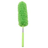 Cngstar Surface Duster Static Dusting Cleaner with Handle for Cleaning High Ceiling Furniture Long Dust Mop for Home Business,Green