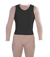 Style 7501 - PN Male Compression Tank by Contour | Compression Garments | ContourMD (L - Black)