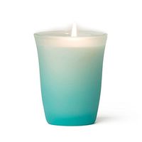 rareEarth Colored Glass Spa Candle Clarity, 1 EA
