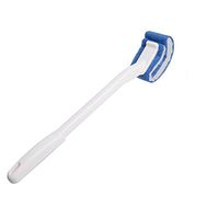 HOMEGIFT Toilet Brush Abrasive Brush with 1 Holder