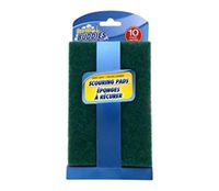 Scrub Buddies Light Duty Scouring Pads 30 count (3 pack) Non-Scratch reuseable
