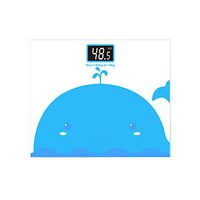 Daily necessities LTD Digital Weight Bathroom Scales, LCD Display Tempered Glass Precision Electronic Scale, Portable Electronic Scale Anti-Rollover Body, Suitable for Bathroom/Living Room/Bedroom