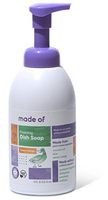 Foaming Organic Baby Dish Soap by MADE OF - No Fragrance - Castile Dish Soap - Baby Bottle Soap - Dermatologist and Pediatrician Tested - NSF Organic and Vegan - 18oz (Mild Sweet Orange, 1-Pack)