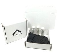 Aromatherapy MediGloves Bundle: Soothing Inhaler & Nitrile Medical Gloves. Instant Stress & Anxiety Relief and Virus Protection. Natural Blend of Lavender, Eucalyptus, Rosemary Essential Oils 3-Pack