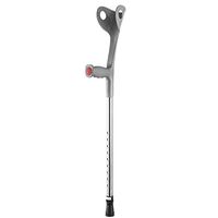 MYJZY Lightweight Forearm Crutches,Height Adjustable Arm Cuff Crutch,Ergonomic Design,Comfortable on Wrist,Non Skid Adult Walking Crutches