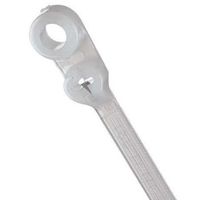 Cable Tie, 7.8 in, Natural, Pk100
