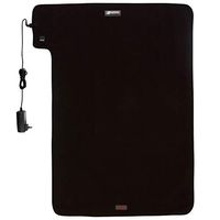 36" x 24" XXL Venture Heat Far Infrared Heating Pad for Pain Relief Therapy - Gentle Warming, Circulation and Healing, FDA Cleared, Electric 60 Min Therapeutic Cycle (Black)