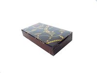 The Joy of Light Designer Matches Chain Blue on Embossed Matte 4" Collectible Matchbox