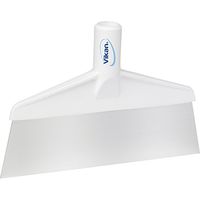 Vikan 29105 White Stainless Steel Blade Stiff Floor Scraper, 7" L x 10.25" W