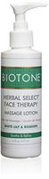 Biotone Herbal Select Massage Products Face Therapy Lotion, 6 Ounce, 6 Ounce