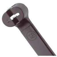 Cable Tie, Standard, 13.4 in, Blck, PK500
