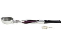 Falcon Twisted Purple Tube Tobacco Pipe Stem