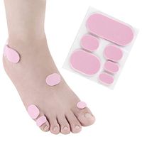 🌹Simplylin🌹 Anti Wear and Stick Slip Anti-Skid Feet Can Not Be Attached to The Heels,Pads Heel Stickers Blister Prevention Pads Anti-wear Heel Pads for Feet Fabric Padding,6 Shapes