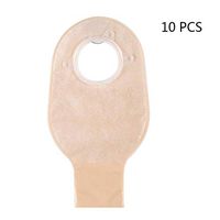 QWERT Co. Wang Two-Piece Ostomy Pouch Trim to Fit Length Closed End with Filtered Ostomy Bags Drainable Pouch,OstomyPouch